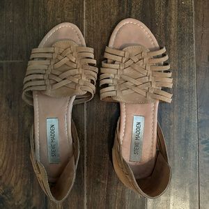 Steve Madden woven sandals